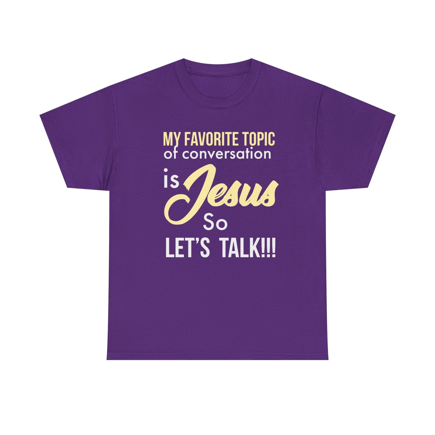 "My Favorite Topic" Unisex Tee