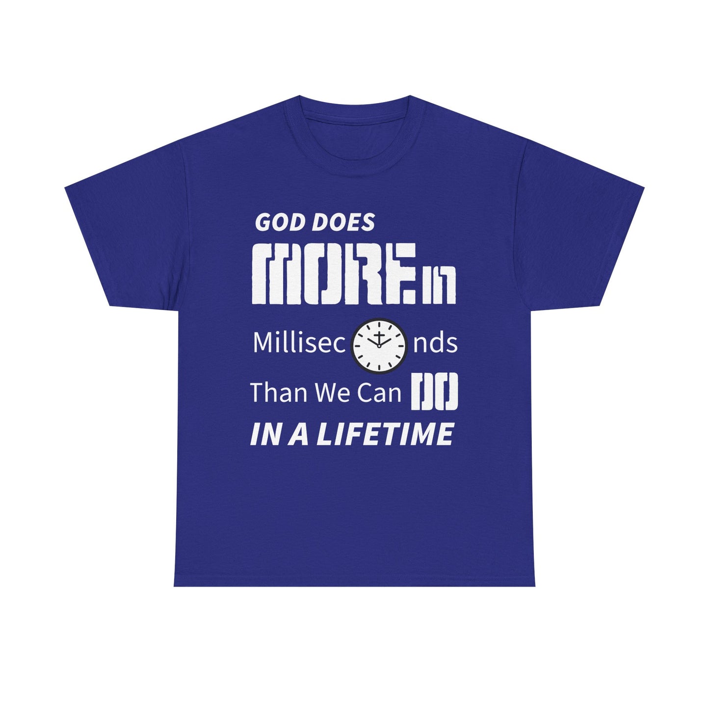 God Does More Inspirational Religious Tee, God Does More Shirt, Faith-Based T-Shirt, Christian Gift, Motivational Cotton Top