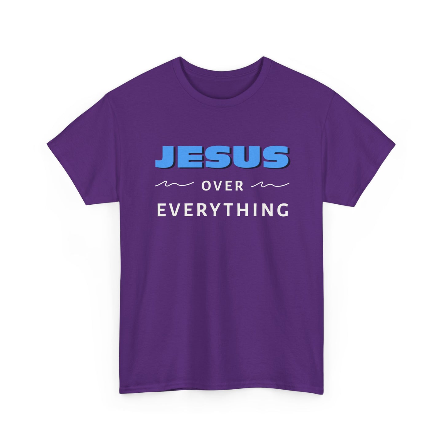 "Jesus Over Everything" Unisex Heavy Cotton Tee