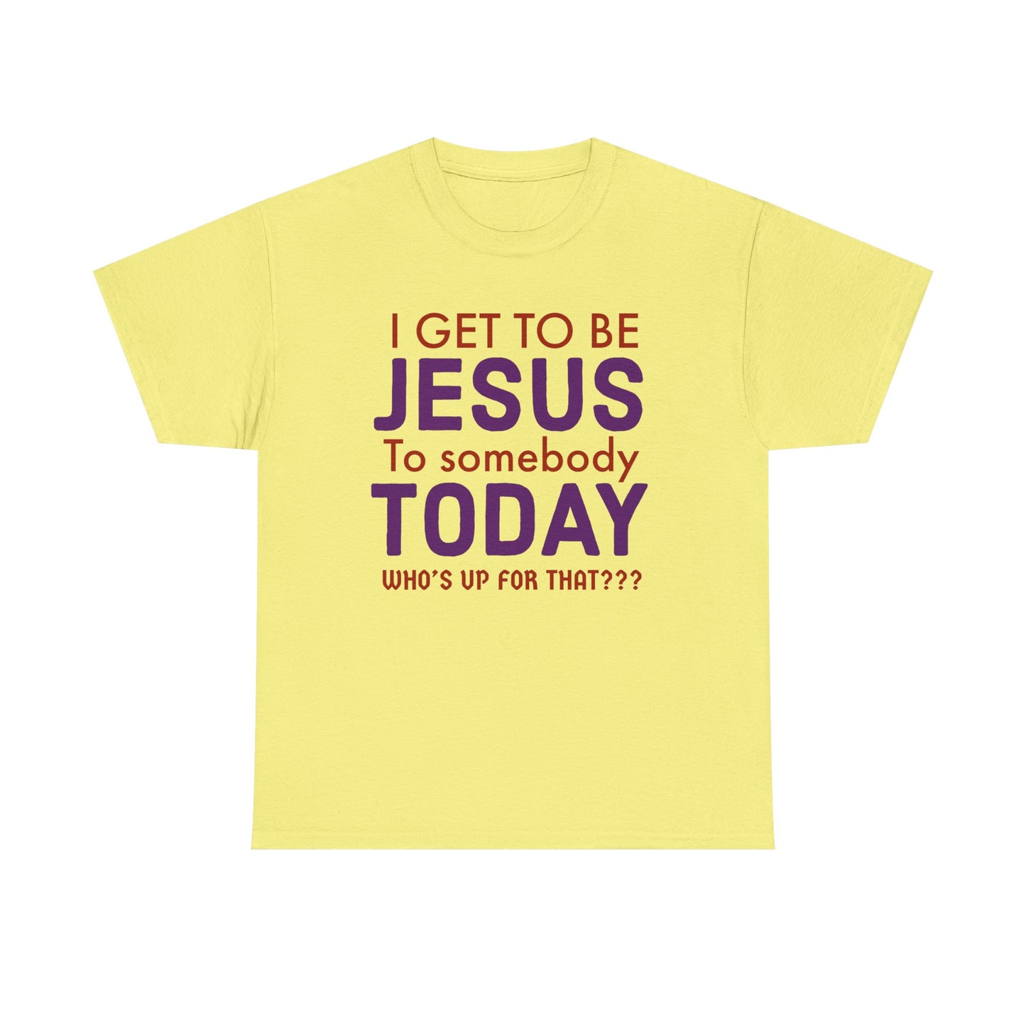 Jesus Today Evangelizer Unisex Tee - Perfect for Faith, Religious Gifts, Inspirational Wear, Church Events, Casual Style