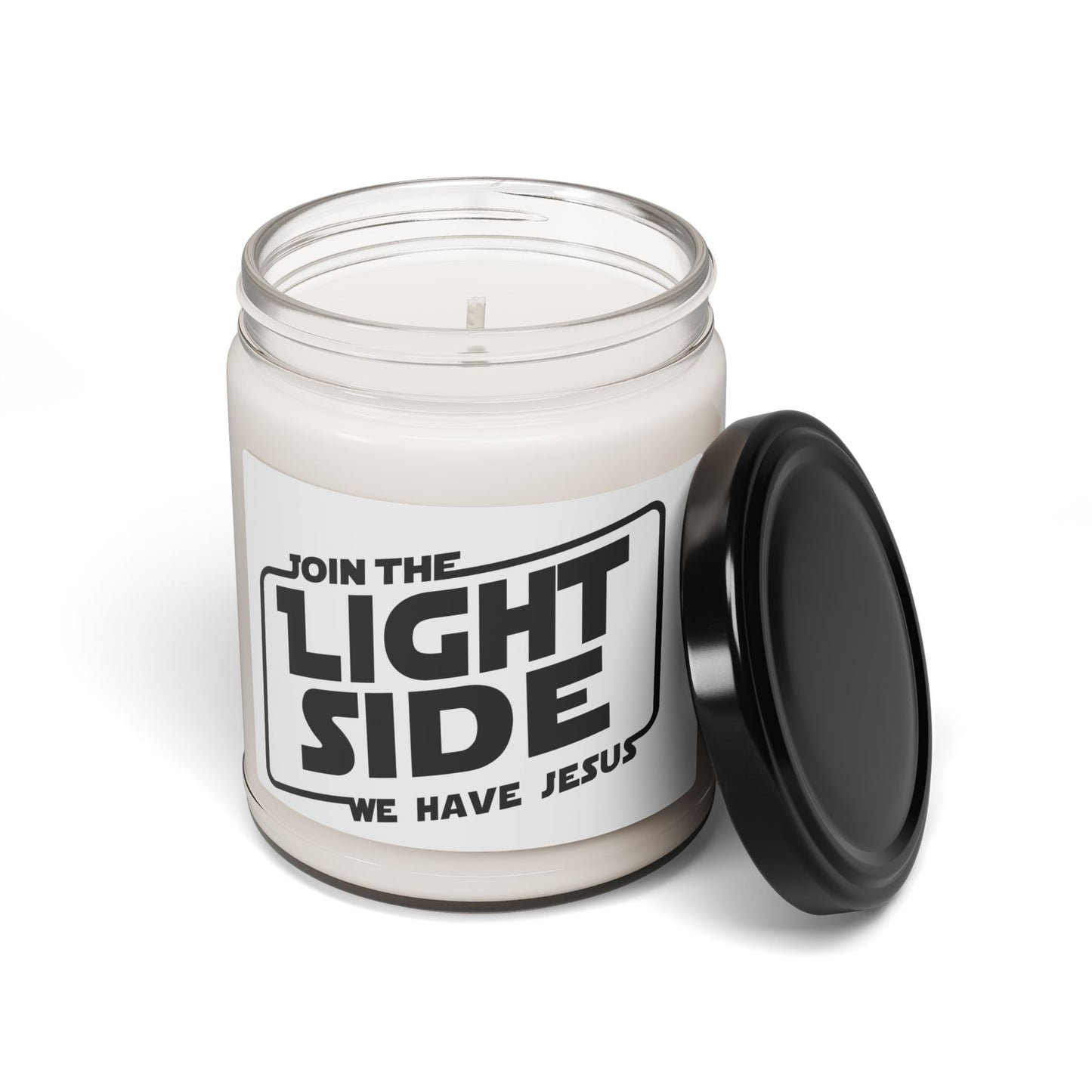 Join The Light Side Christian Inspirational Scented Soy Candle, Jesus Woman Candle, Home Decor Gift, Relaxation Candle, Faith-Based Gift