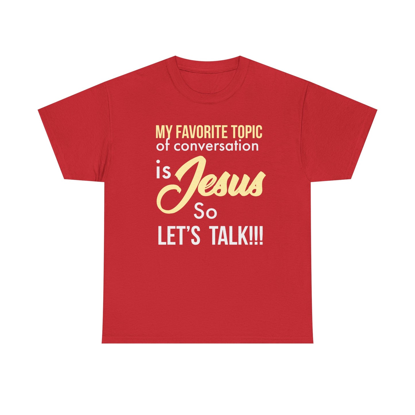 "My Favorite Topic" Unisex Tee