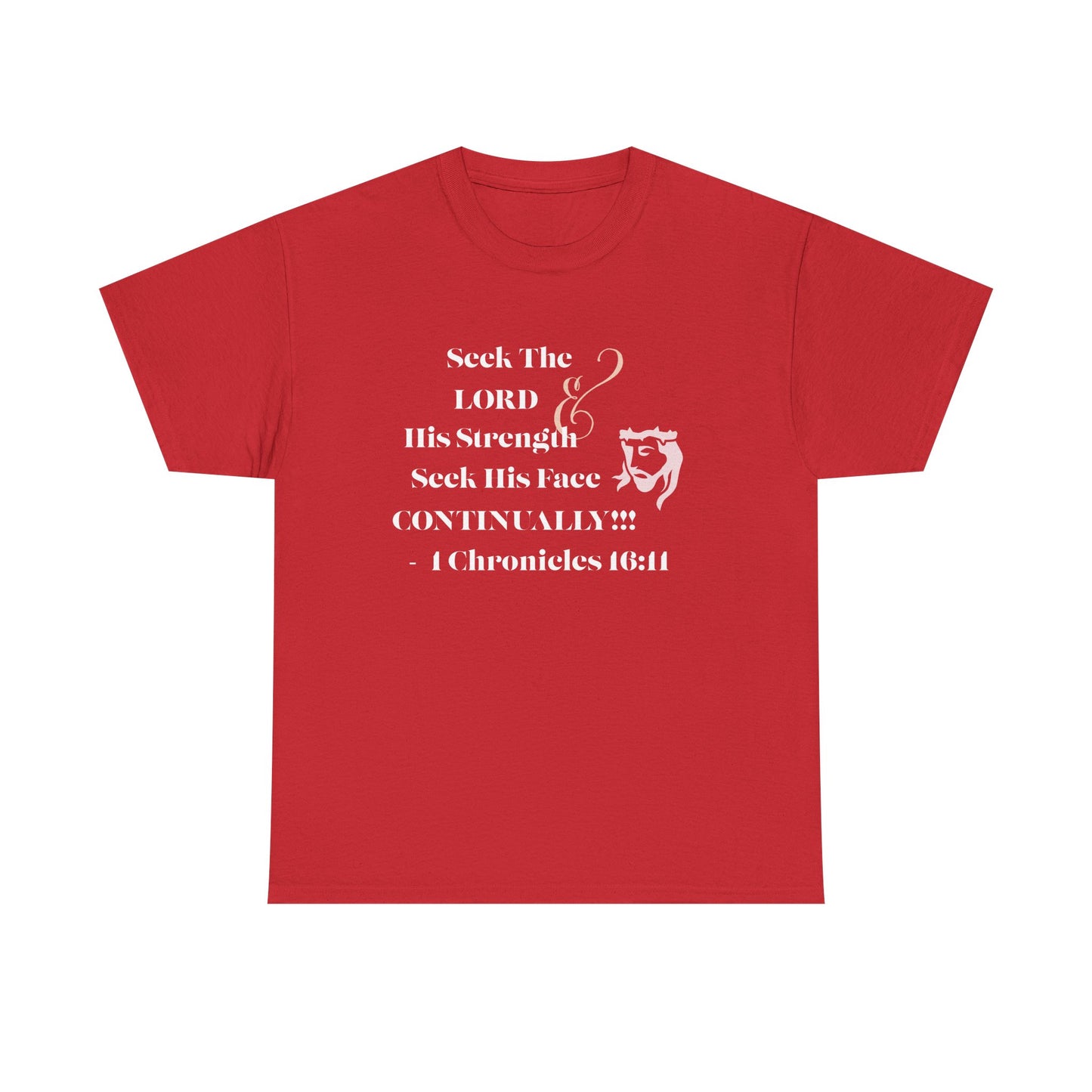 Seek The Lord faith-Inspired Unisex Cotton Tee, Inspirational T-Shirt, Christian Gift, Casual Wear, Bible Verse Shirt, Everyday Comfort