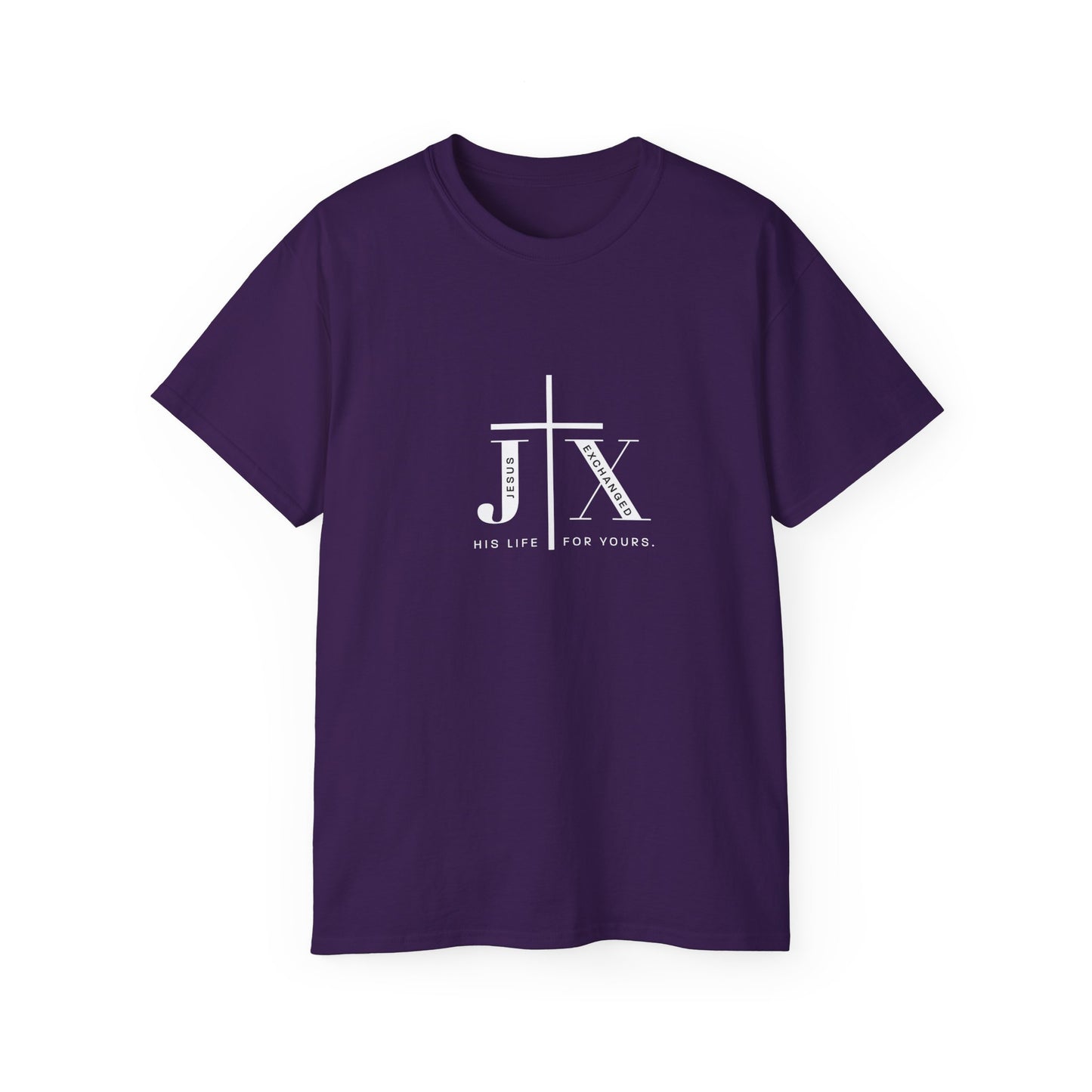"Jesus Exchanged His Life" Unisex Ultra Cotton Tee