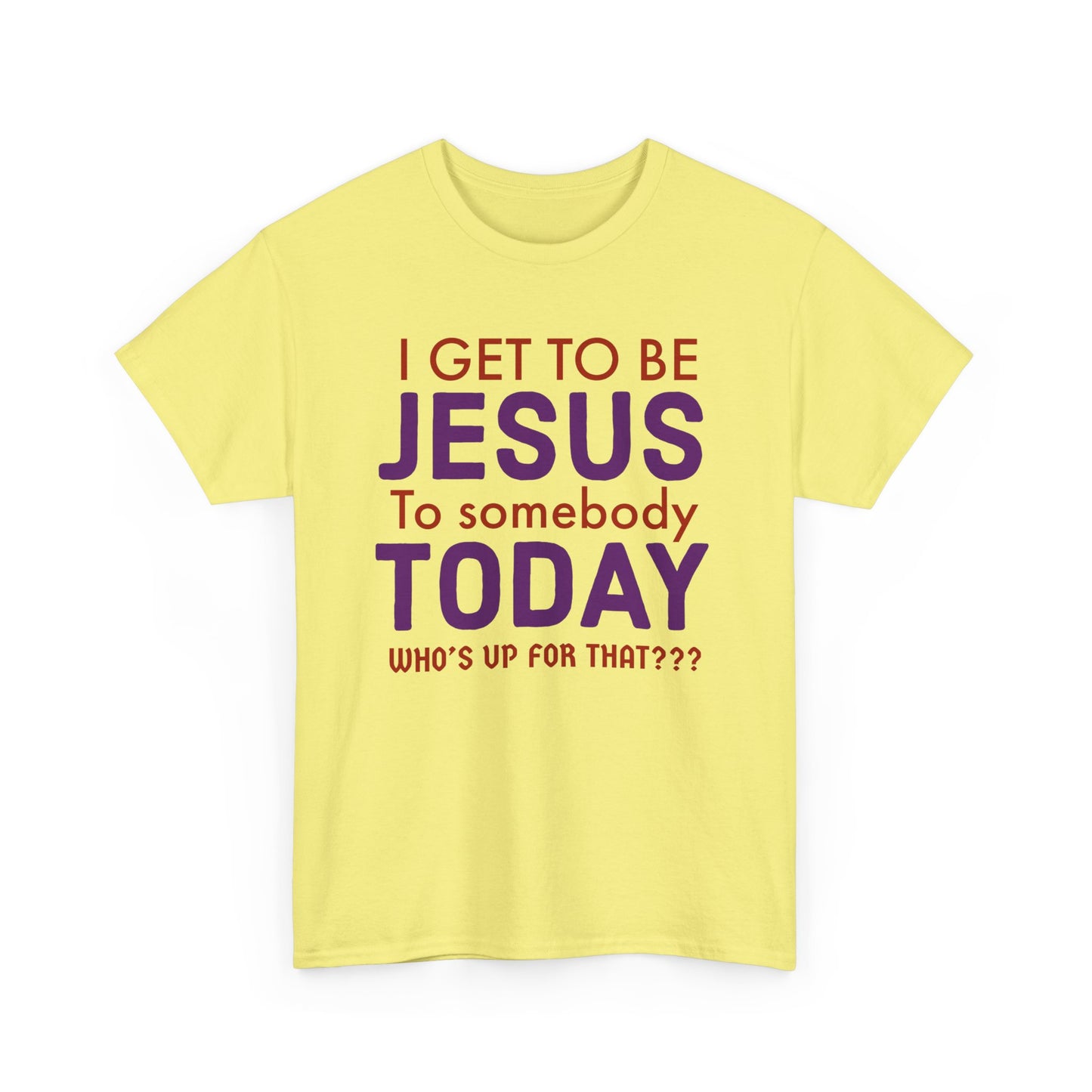 Jesus Today Evangelizer Unisex Tee - Perfect for Faith, Religious Gifts, Inspirational Wear, Church Events, Casual Style