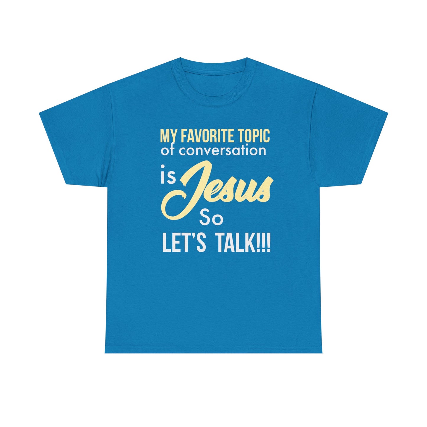 "My Favorite Topic" Unisex Tee