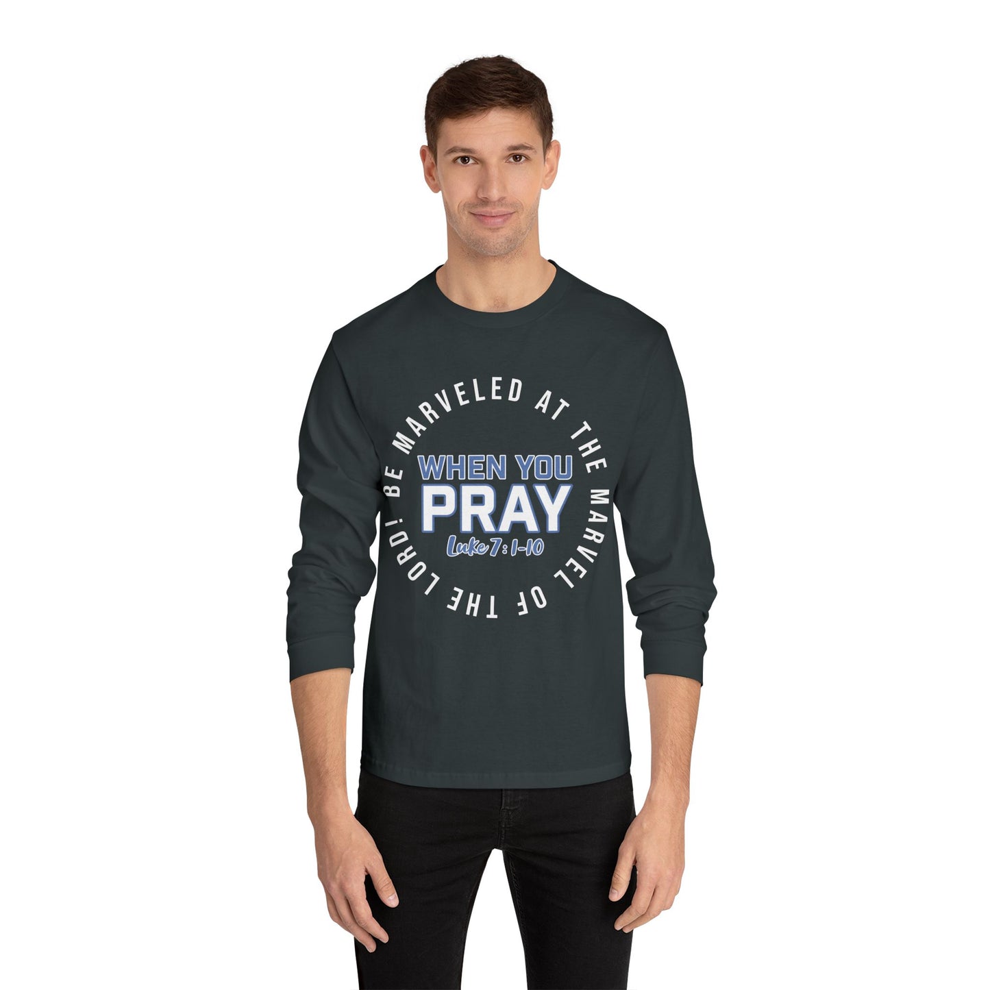 "Be Marveled" Unisex Classic Long Sleeve T-Shirt