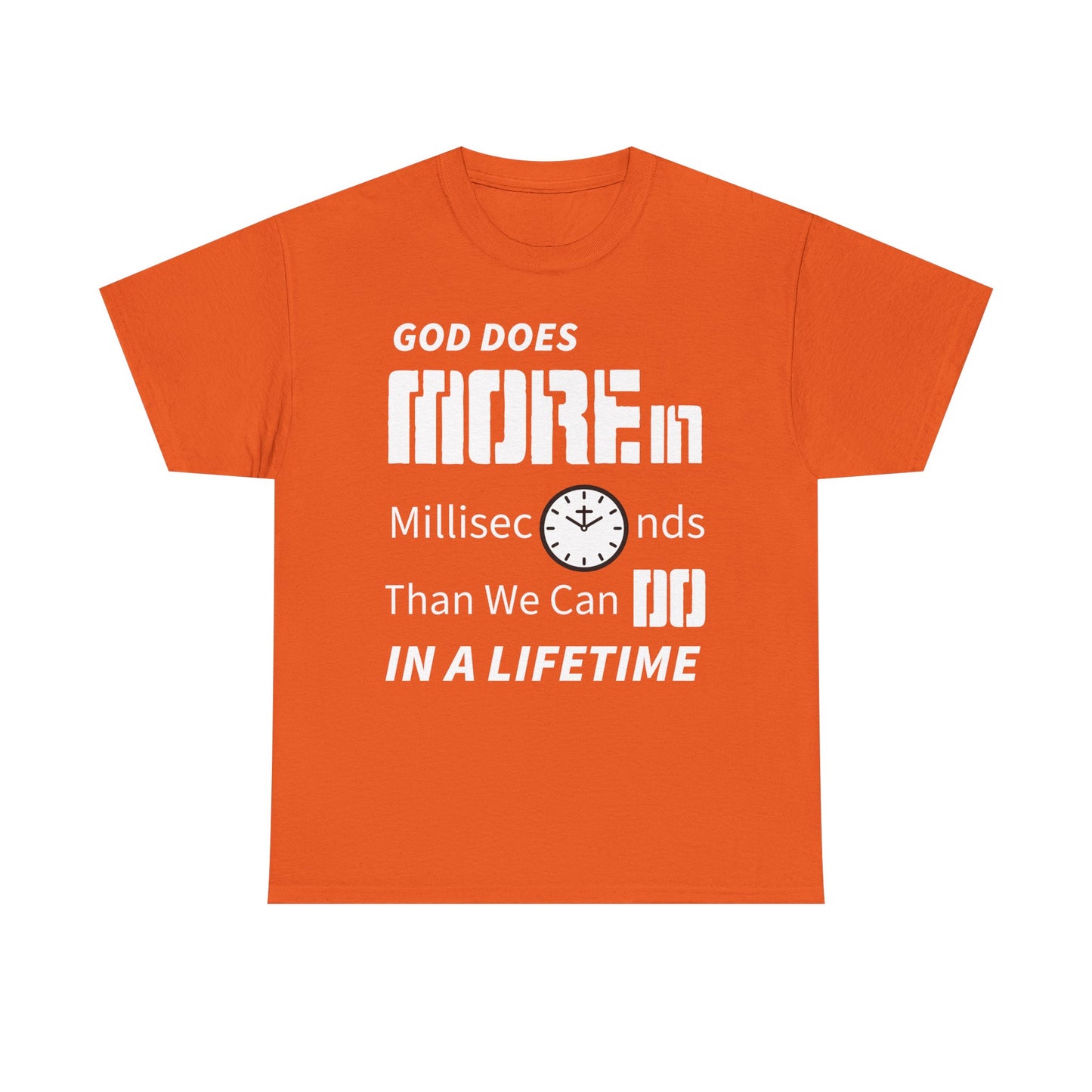 God Does More Inspirational Religious Tee, God Does More Shirt, Faith-Based T-Shirt, Christian Gift, Motivational Cotton Top