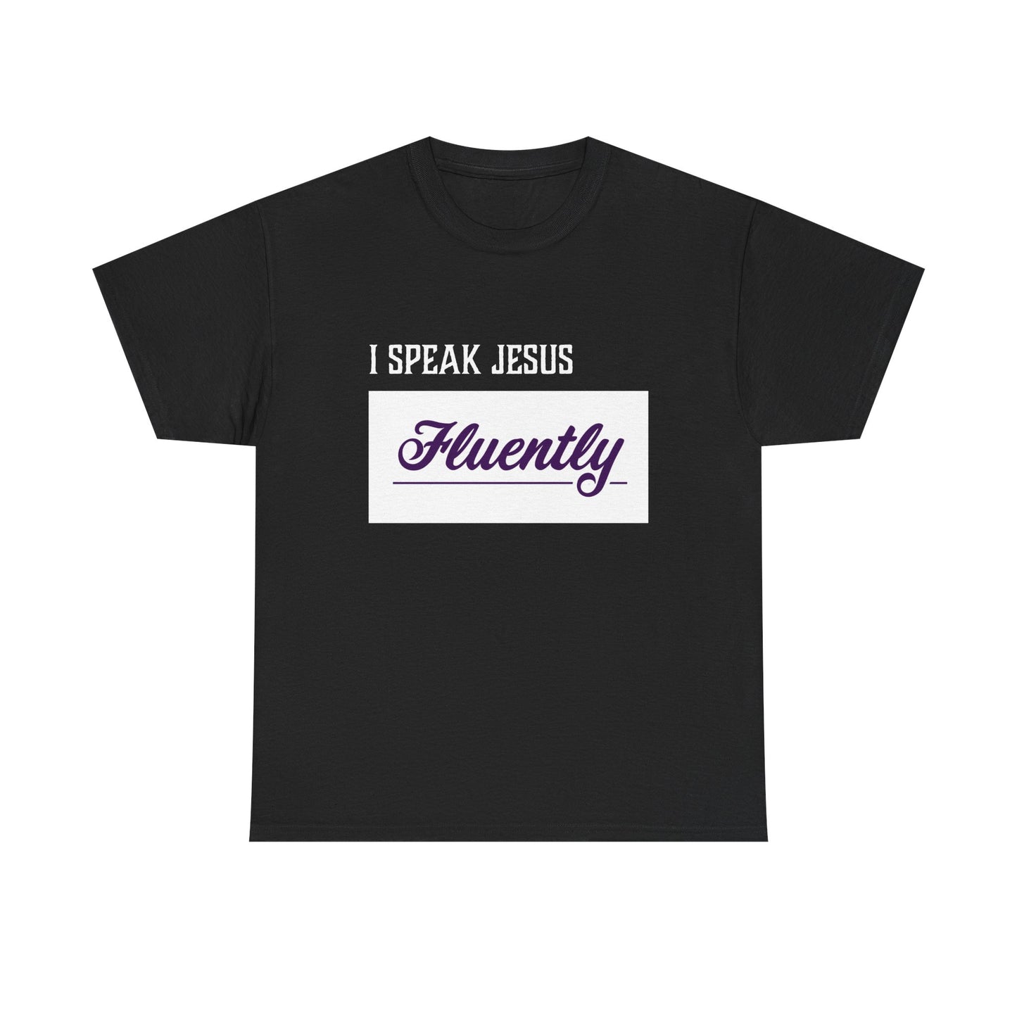 "I Speak Jesus" Unisex Heavy Cotton Tee