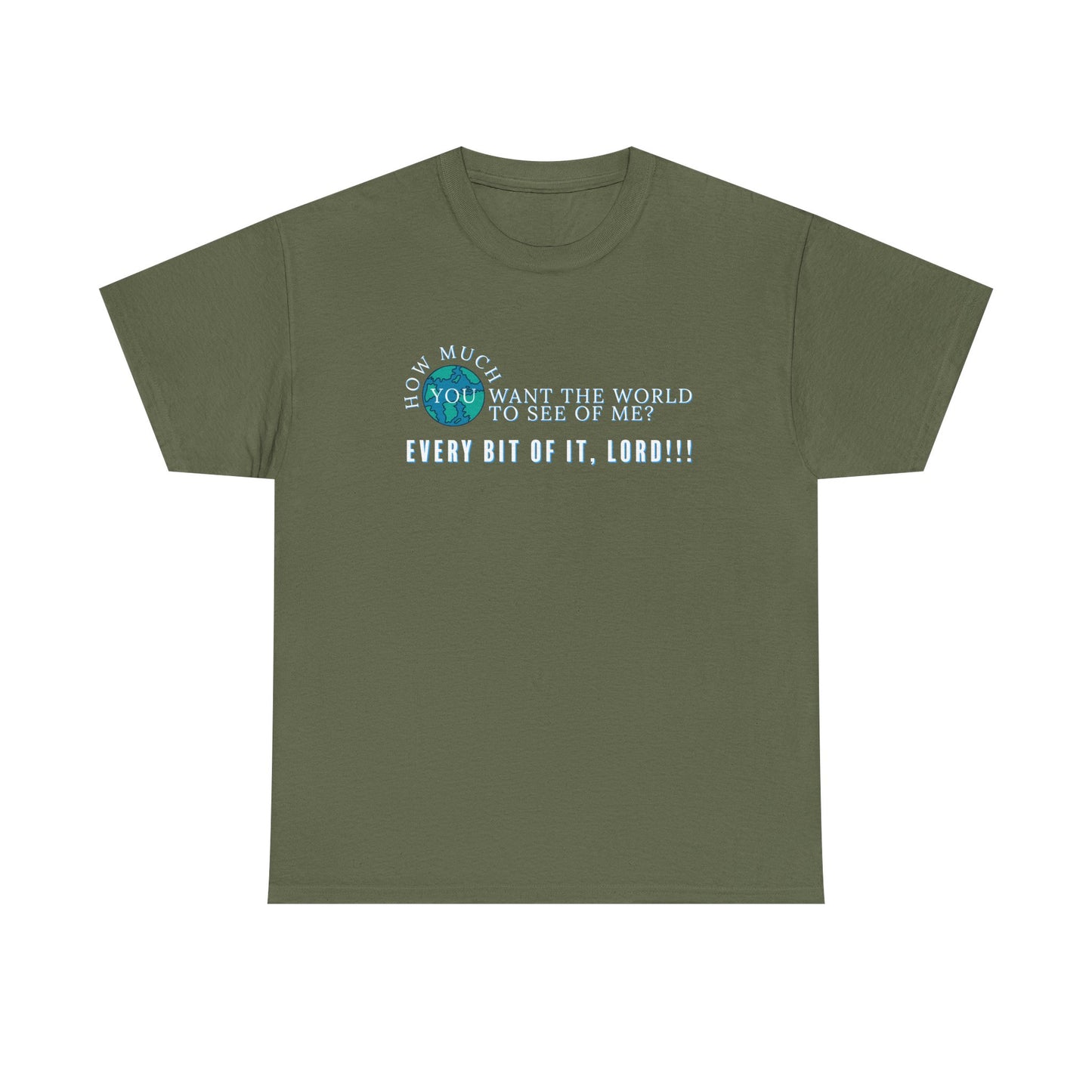 "How Much You Want" Unisex Heavy Cotton Tee