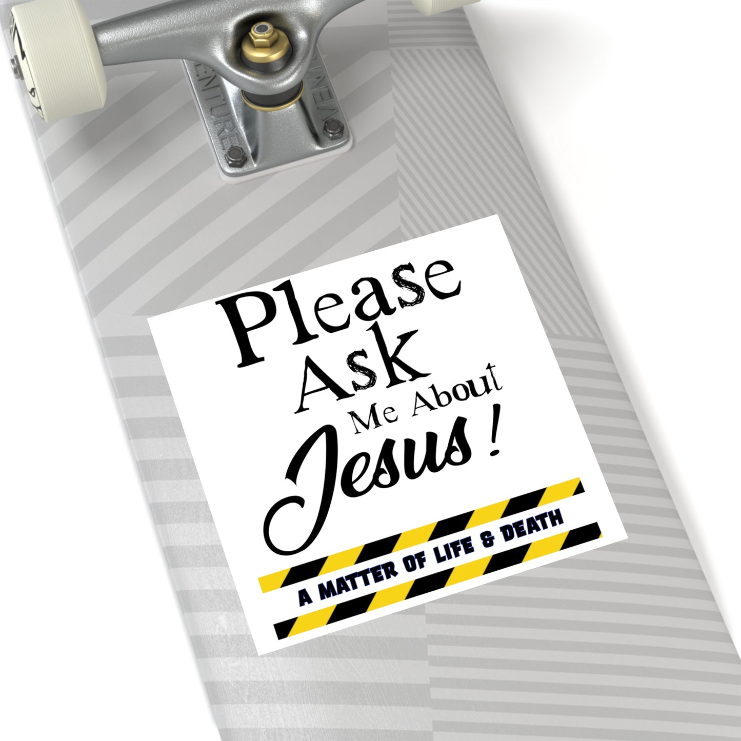 "Me About Jesus" Sticker