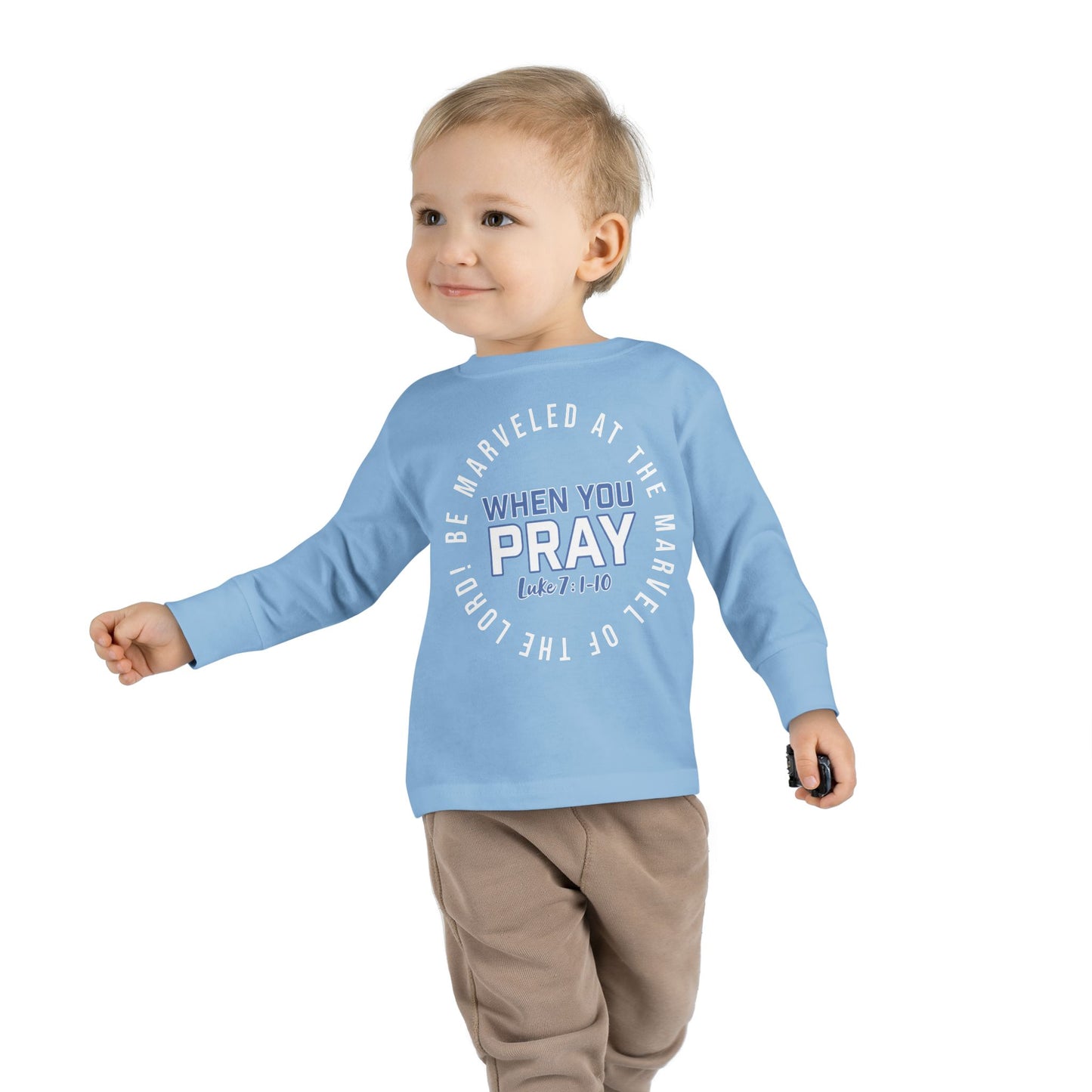 "Be Marveled" Toddler Long Sleeve Tee