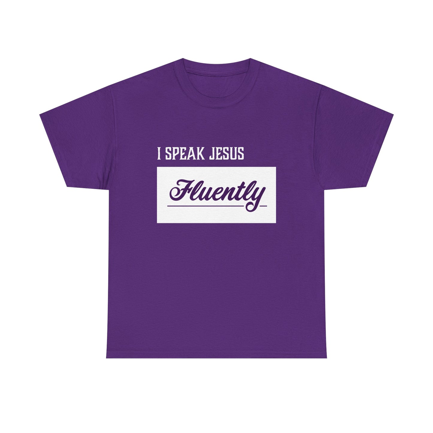 "I Speak Jesus" Unisex Heavy Cotton Tee