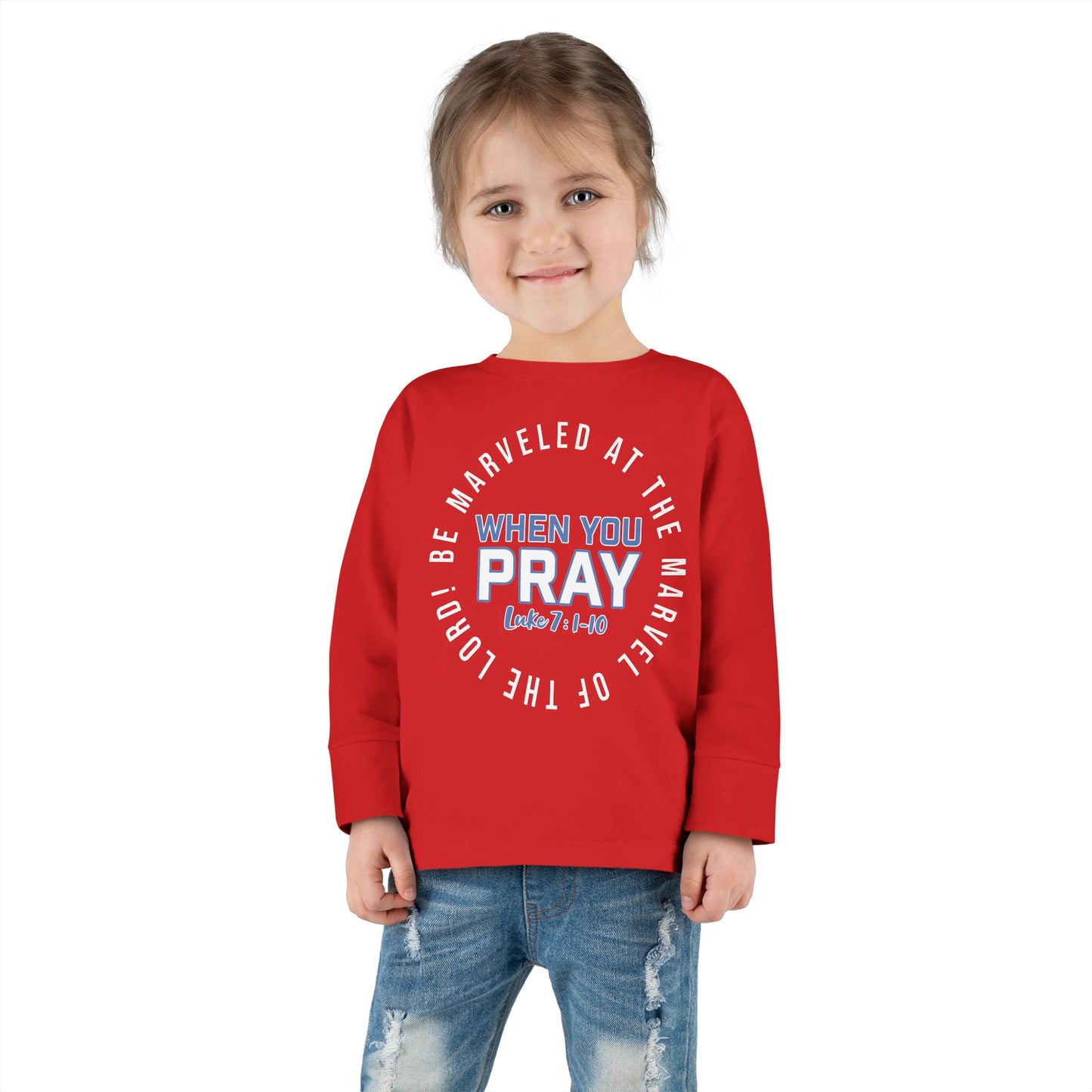 "Be Marveled" Toddler Long Sleeve Tee