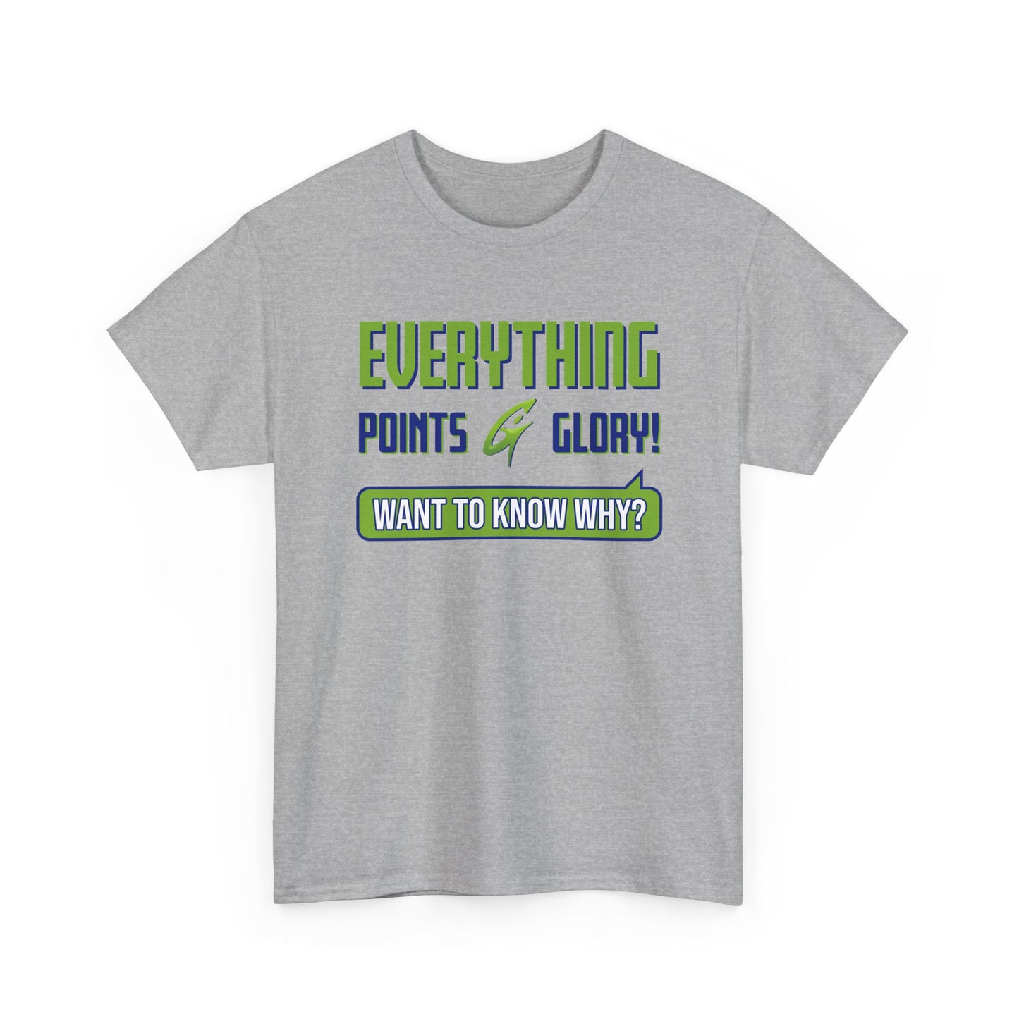 "Everything Points" Unisex Heavy Cotton Tee