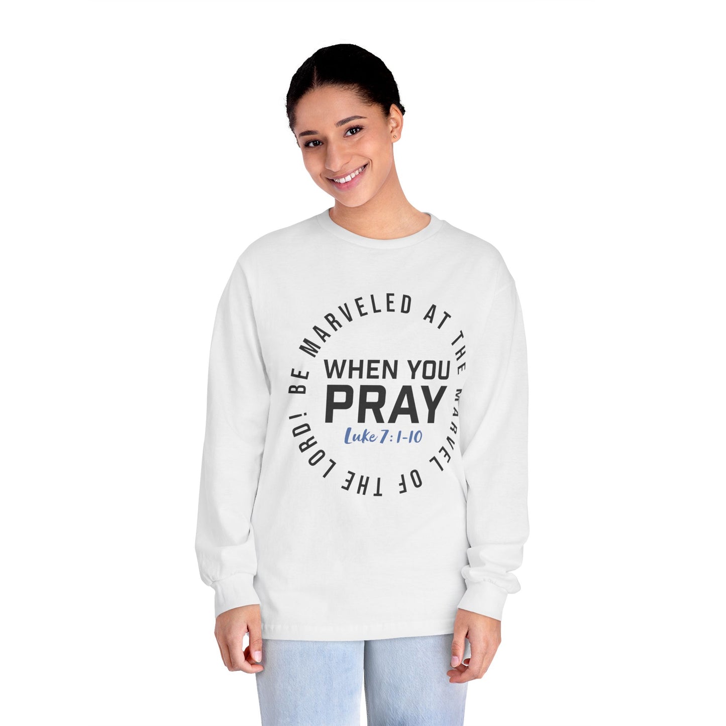 "Be Marveled" Unisex Classic Long Sleeve T-Shirt