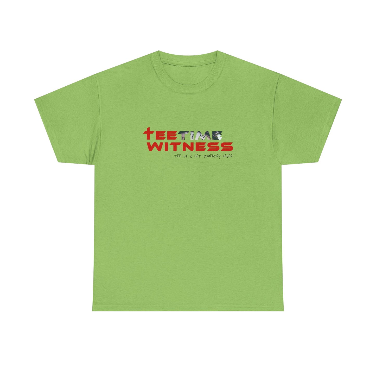 "Teetime Witness" Unisex Heavy Cotton Tee