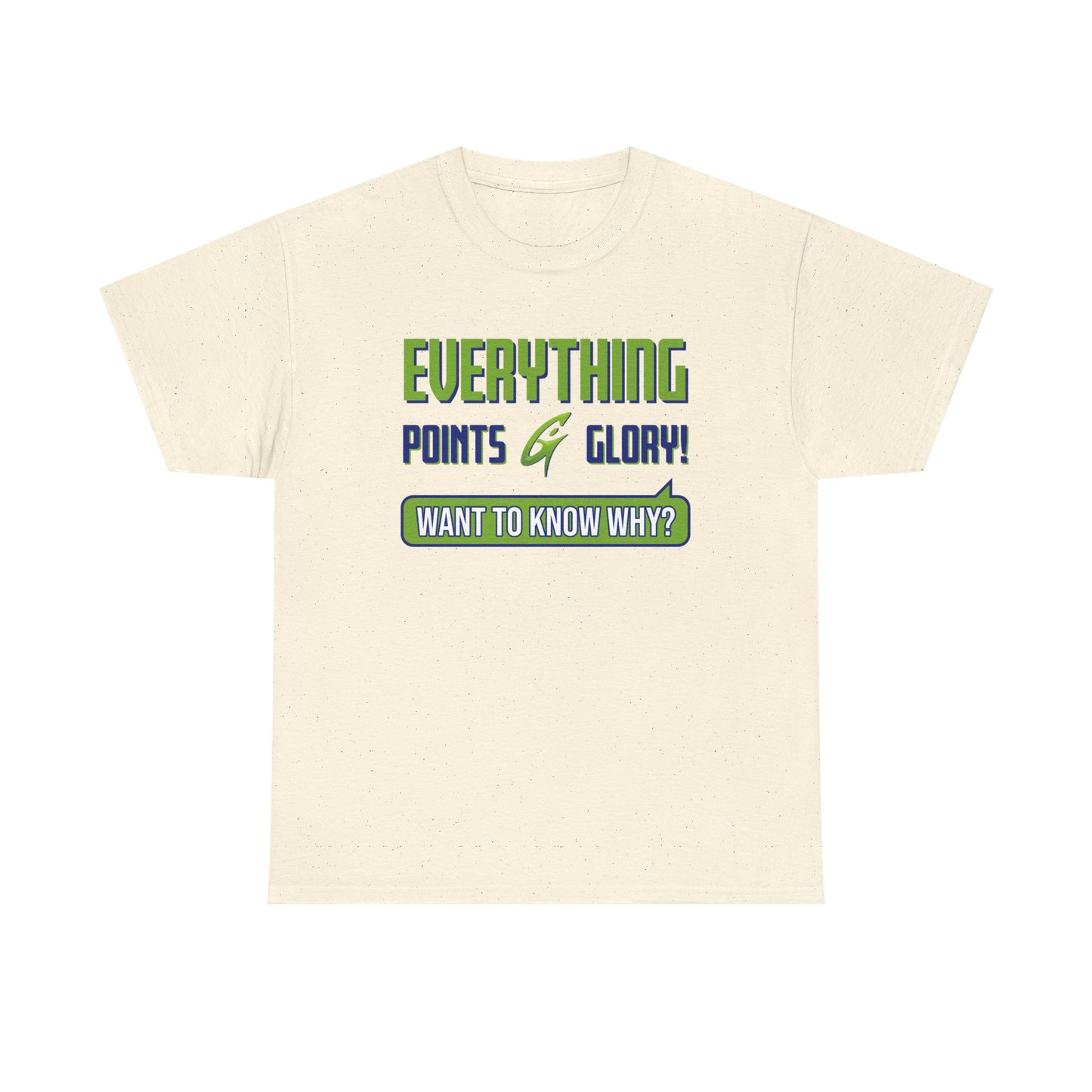 "Everything Points" Unisex Heavy Cotton Tee