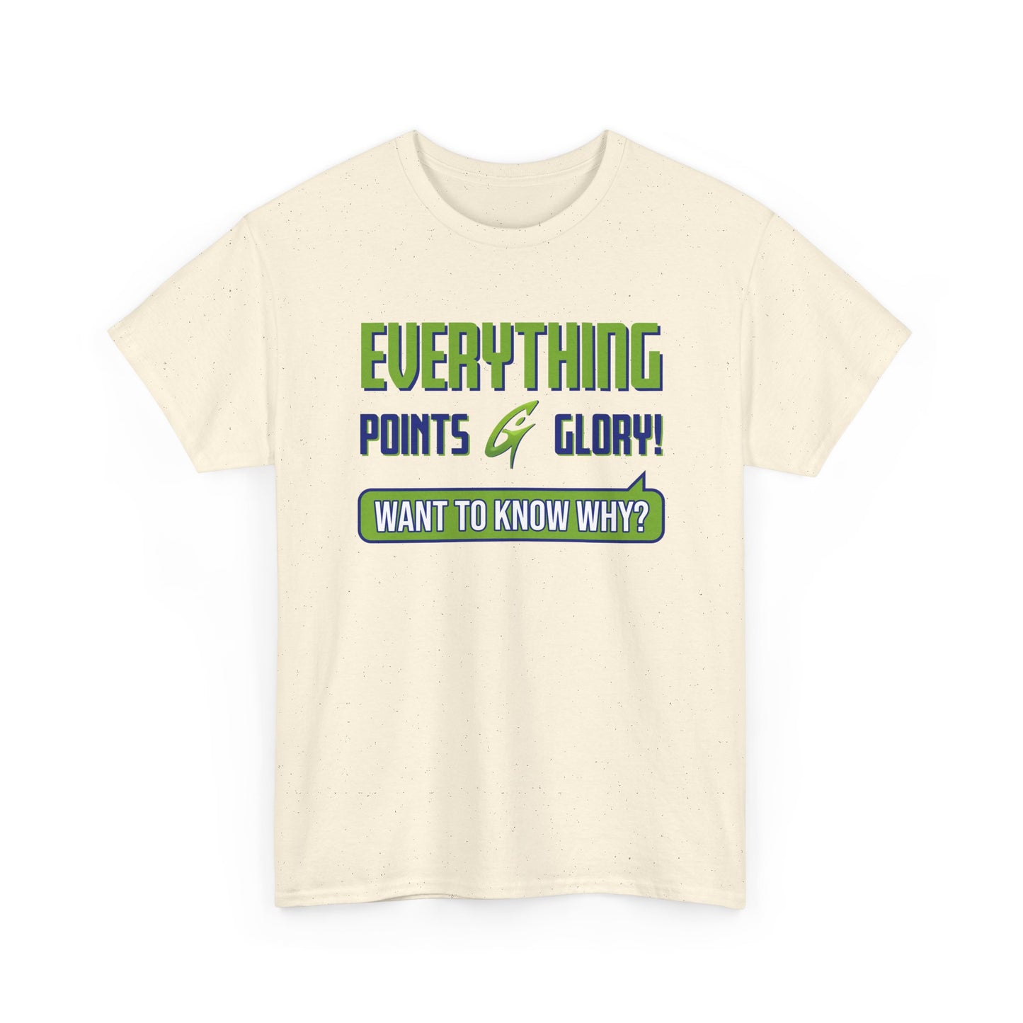 "Everything Points" Unisex Heavy Cotton Tee