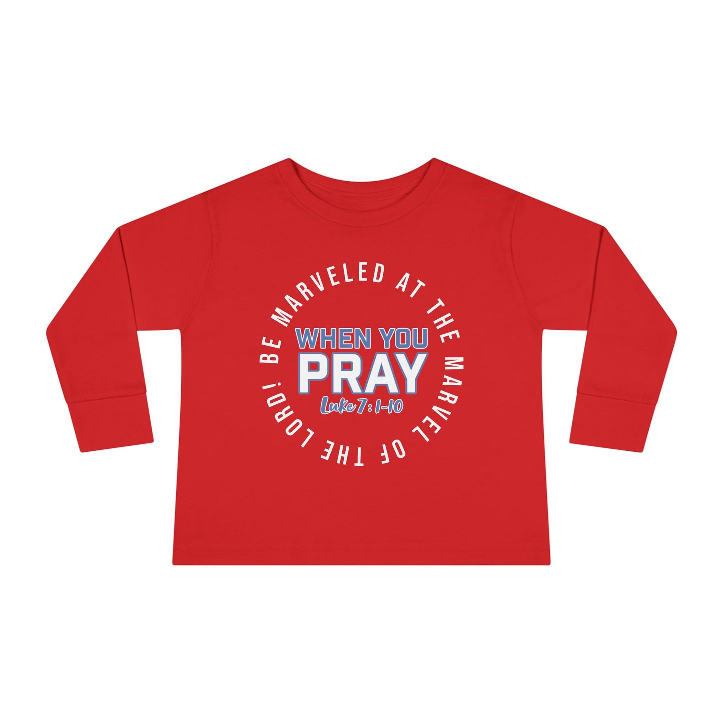 "Be Marveled" Toddler Long Sleeve Tee