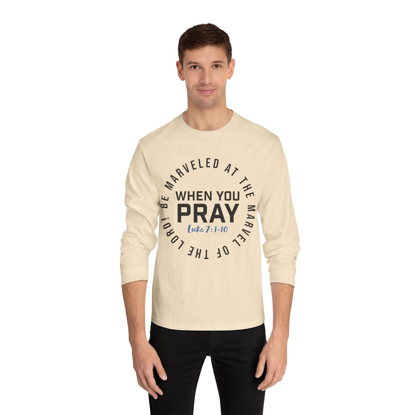 "Be Marveled" Unisex Classic Long Sleeve T-Shirt