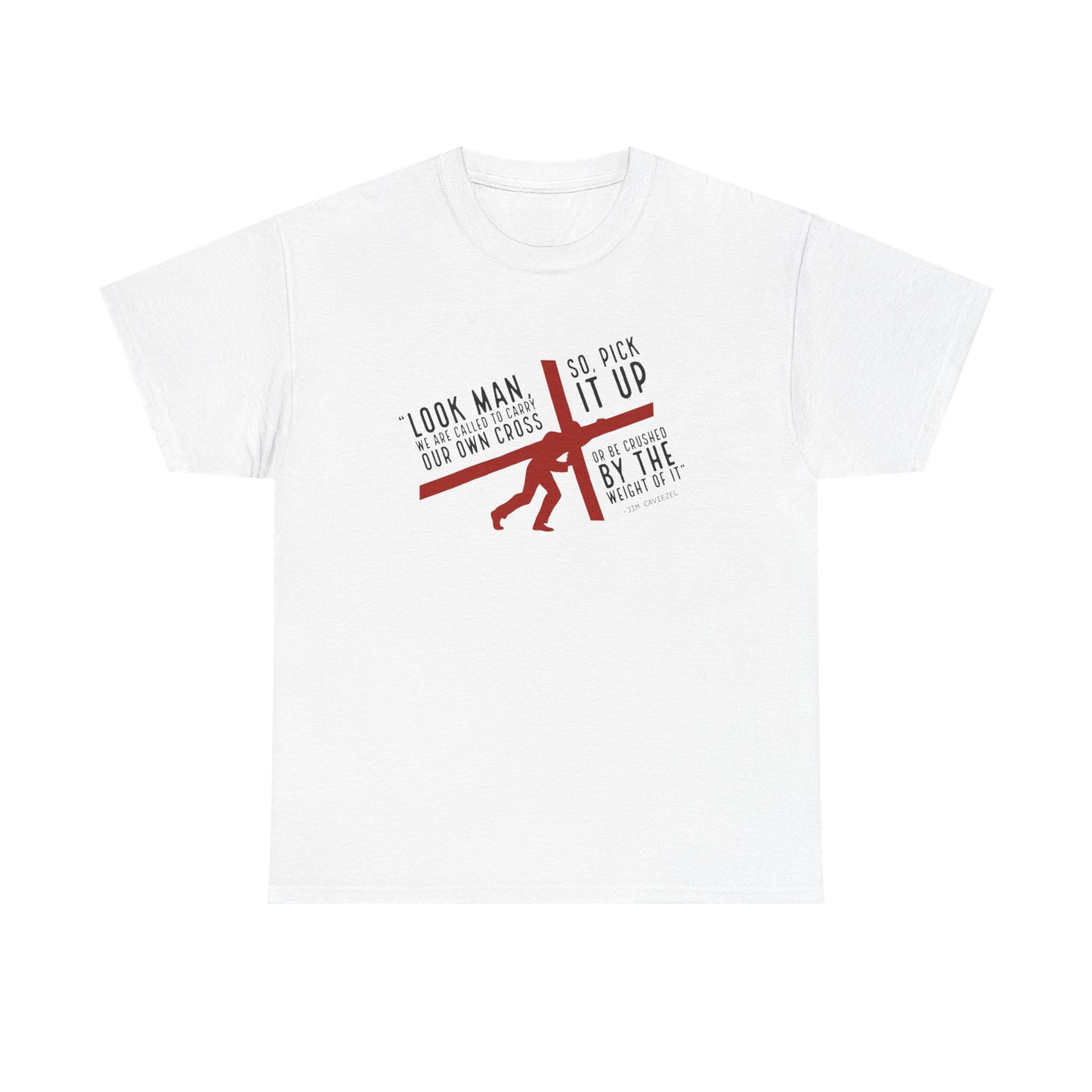 "Be Crushed by the Weight" Unisex Heavy Cotton Tee