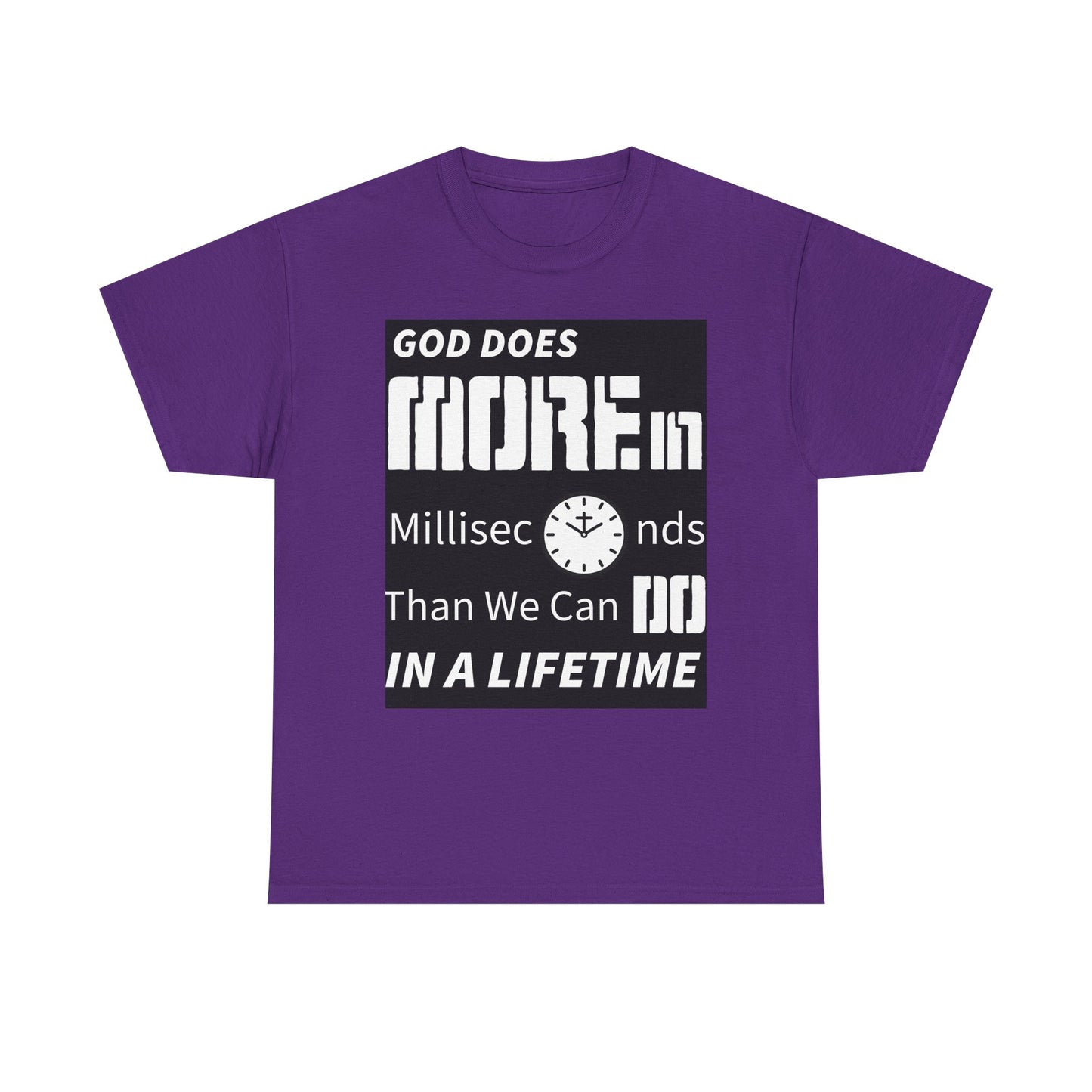 God Does More Inspirational Religious Tee, God Does More Shirt, Faith-Based T-Shirt, Christian Gift, Motivational Cotton Top