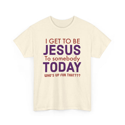 Jesus Today Evangelizer Unisex Tee - Perfect for Faith, Religious Gifts, Inspirational Wear, Church Events, Casual Style