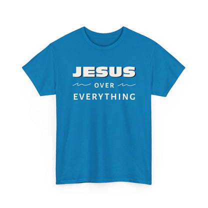 "Jesus Over Everything" Unisex Heavy Cotton Tee
