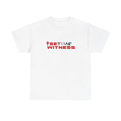 "Teetime Witness" Unisex Heavy Cotton Tee