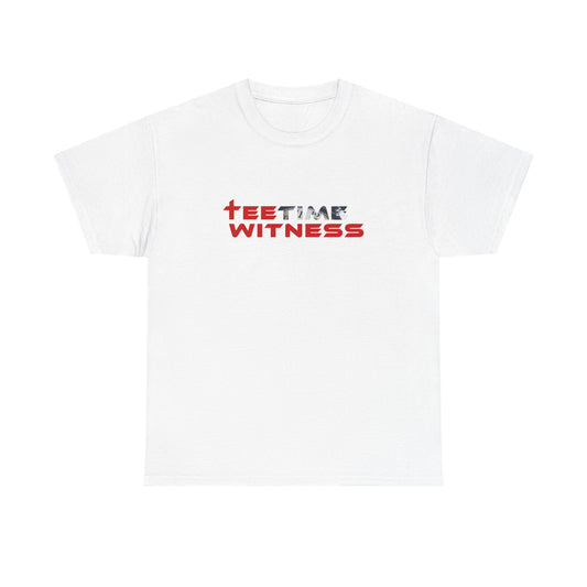 "Teetime Witness" Unisex Heavy Cotton Tee