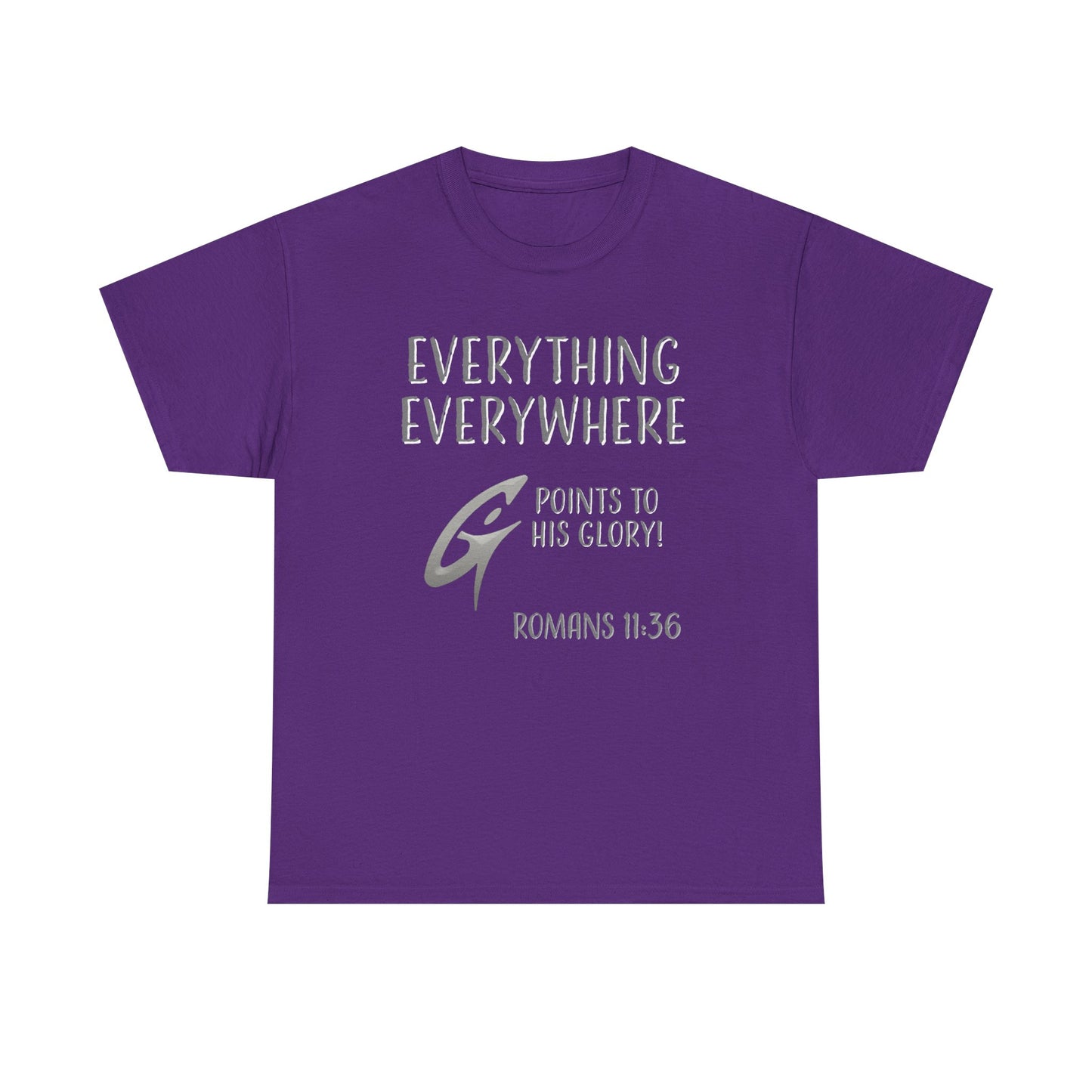 "Everything Everywhere" Unisex Heavy Cotton Tee