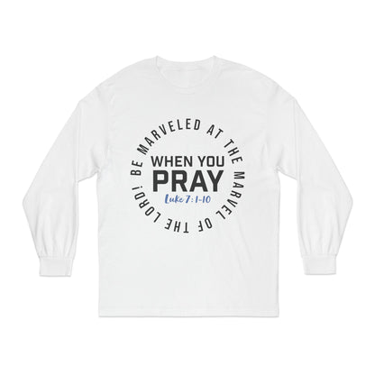 "Be Marveled" Unisex Classic Long Sleeve T-Shirt