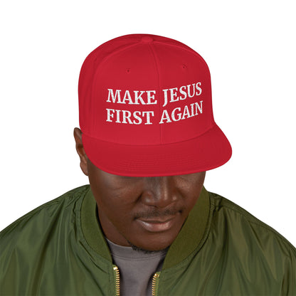 Snapback Hat with 'Make Jesus Great Again' Embroidery | Trendy Christian Cap, Gift for Faith Lovers, Fashionable Accessory, Everyday [...]