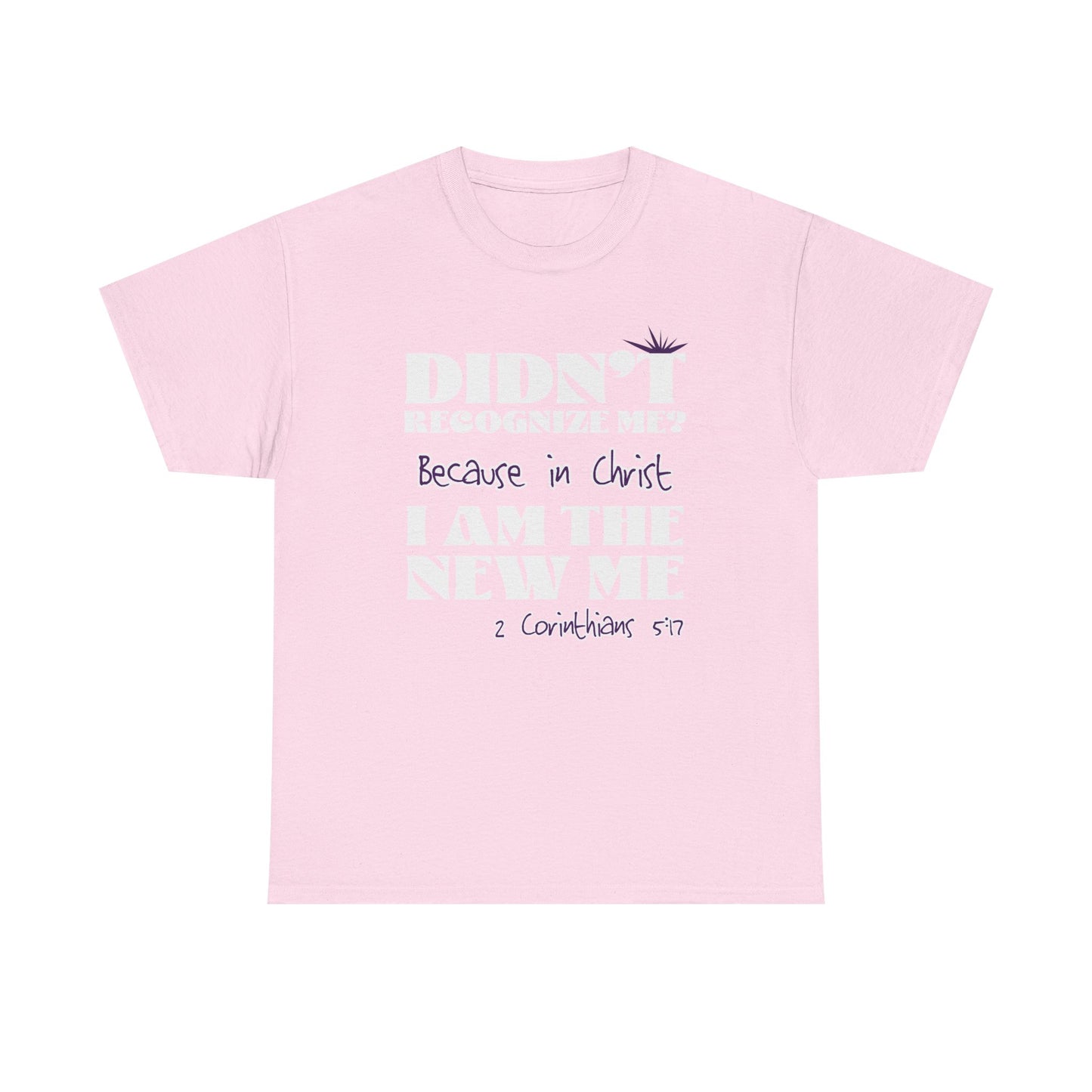 "Didn't Recognize Me" Unisex Heavy Cotton Tee