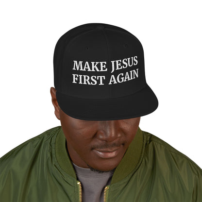 Snapback Hat with 'Make Jesus Great Again' Embroidery | Trendy Christian Cap, Gift for Faith Lovers, Fashionable Accessory, Everyday [...]