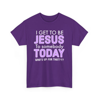 Jesus Today Evangelizer Unisex Tee - Perfect for Faith, Religious Gifts, Inspirational Wear, Church Events, Casual Style