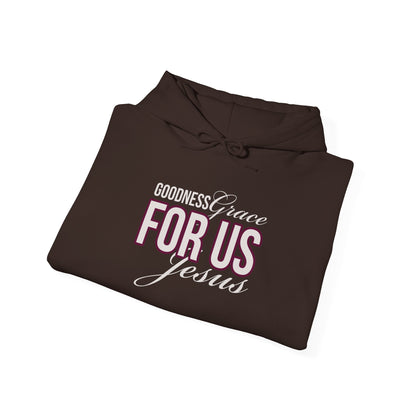 Goodness Grace Christian Hoodie - Goodness, Grace, For Us Jesus Sweatshirt | Stylish Faith Apparel, Gift for Believers, Everyday Wear, [...]