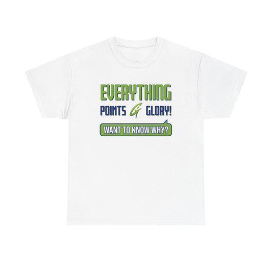 "Everything Points" Unisex Heavy Cotton Tee