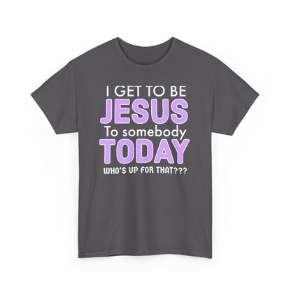 Jesus Today Evangelizer Unisex Tee - Perfect for Faith, Religious Gifts, Inspirational Wear, Church Events, Casual Style