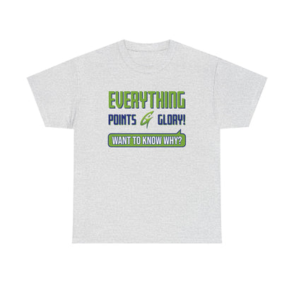 "Everything Points" Unisex Heavy Cotton Tee