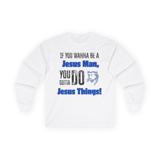 Jesus Things Unisex Inspirational Long Sleeve Tee, Christian Apparel, Faith-Based Gift, Jesus Quotes Shirt, Casual Wear, Religious Clothing, Gift [...]