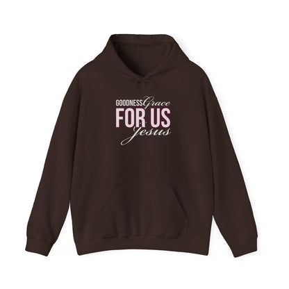 Goodness Grace Christian Hoodie - Goodness, Grace, For Us Jesus Sweatshirt | Stylish Faith Apparel, Gift for Believers, Everyday Wear, [...]