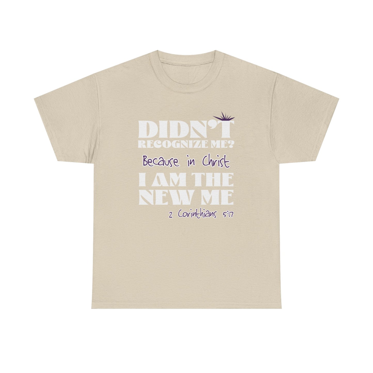 "Didn't Recognize Me" Unisex Heavy Cotton Tee