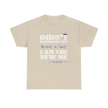 "Didn't Recognize Me" Unisex Heavy Cotton Tee