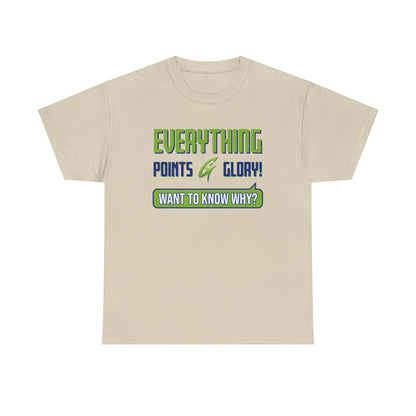 "Everything Points" Unisex Heavy Cotton Tee