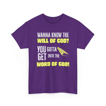 "Wanna Know the Will of God?" | Inspirational Gift for Believers, Christian Apparel, Church Events, [...]