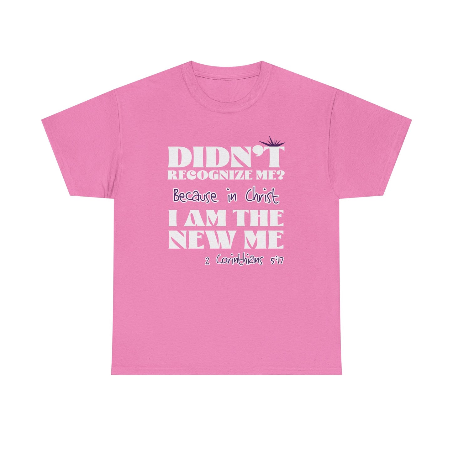 "Didn't Recognize Me" Unisex Heavy Cotton Tee