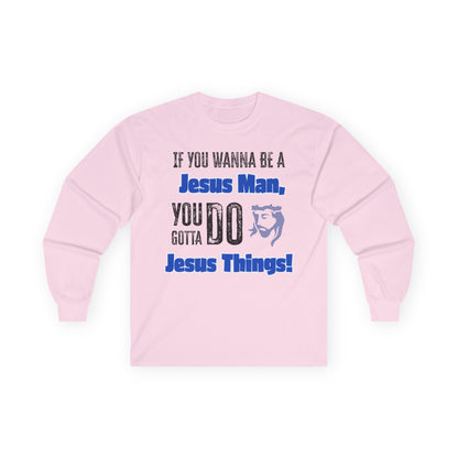 Jesus Things Unisex Inspirational Long Sleeve Tee, Christian Apparel, Faith-Based Gift, Jesus Quotes Shirt, Casual Wear, Religious Clothing, Gift [...]