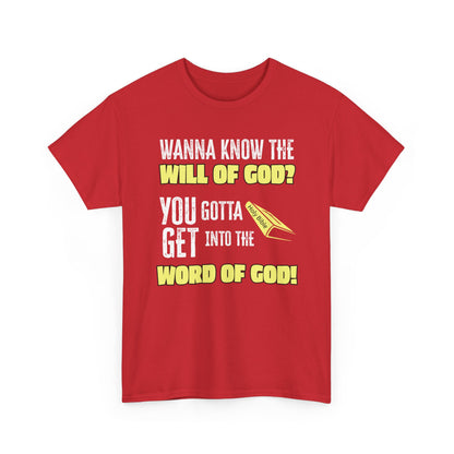 "Wanna Know the Will of God?" | Inspirational Gift for Believers, Christian Apparel, Church Events, [...]